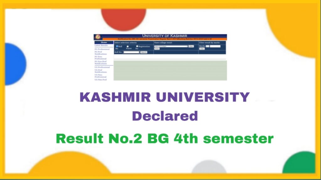 kashmir university